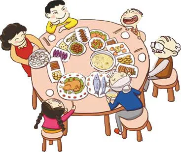 New Year Eve dinner