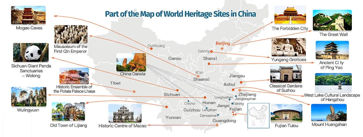 Top World Heritage Sites in China