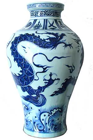 blue and white porcelain