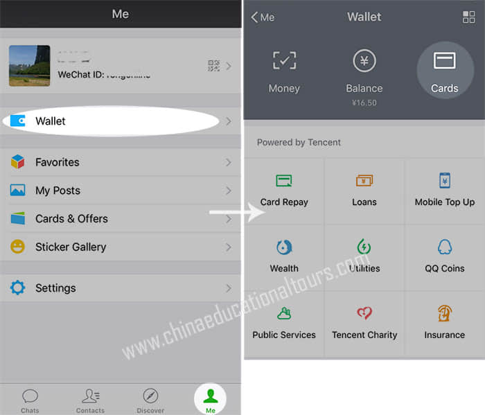 wechat wallet