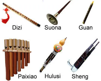 instruments suona woodwind