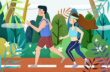 running
