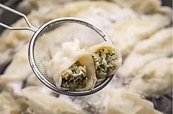 boiled dumplings