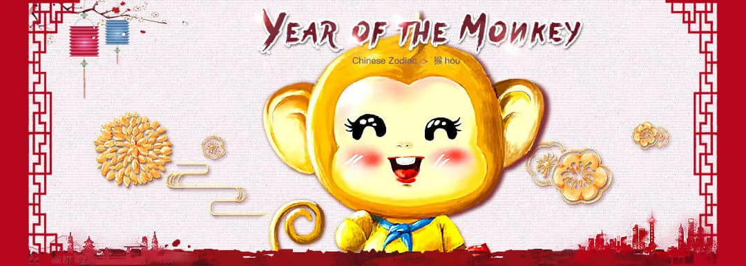 Year Of The Monkey, 1944, 1956, 1968, 1980, 1992, 2004, 2016, 2028, 2040  Chinese Zodiac