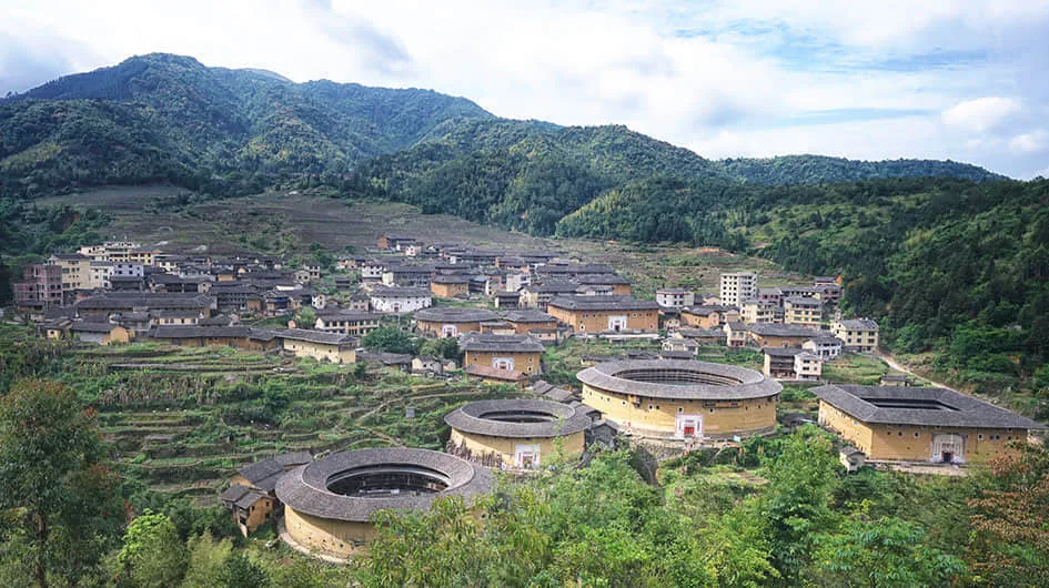 beautiful fujian tulou