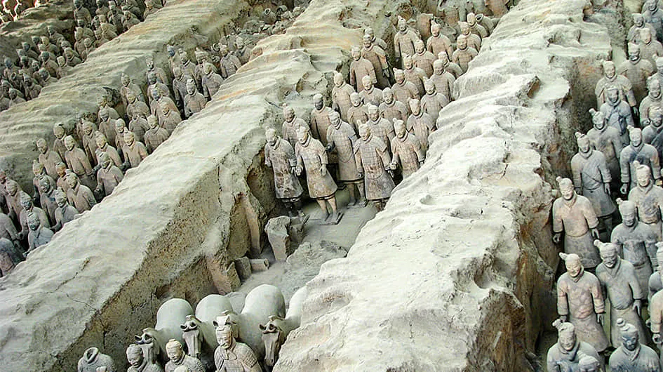 The Terracotta Warriors and Horses