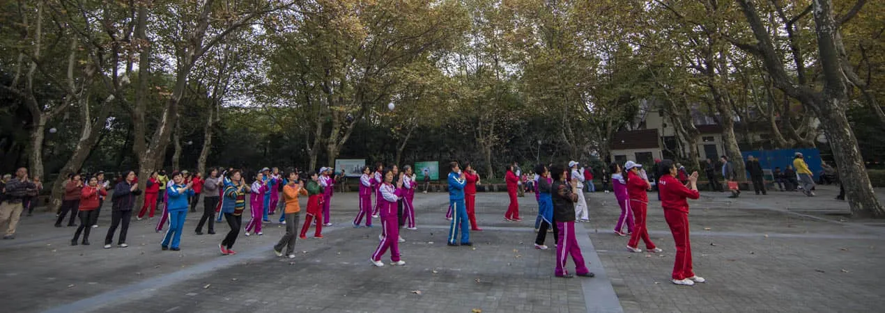 Chinese Public Square Dancing