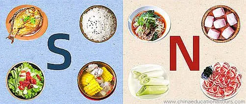 northern and southern Chinese food difference