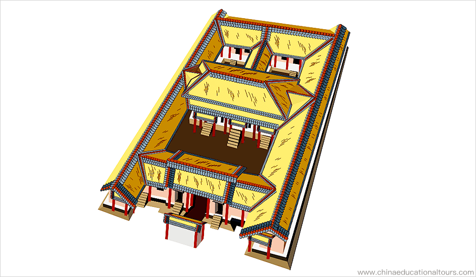 the earliest Siheyuan in the Zhou dynasty