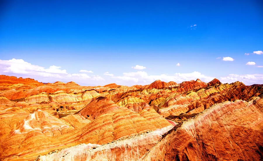 Zhangye Rainbow Mountain