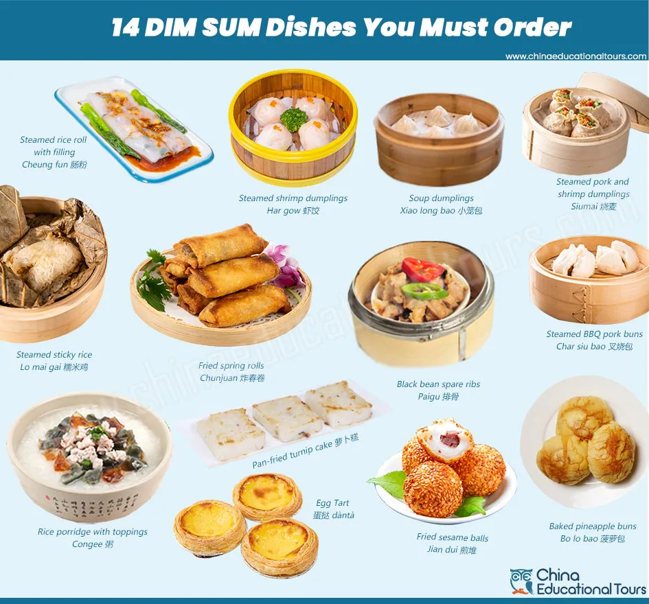 top must order dim sum dishes