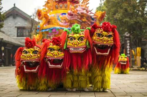 Chinese Lion Dance