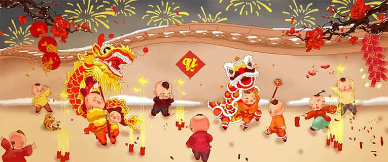 Dragon and Lion Dance