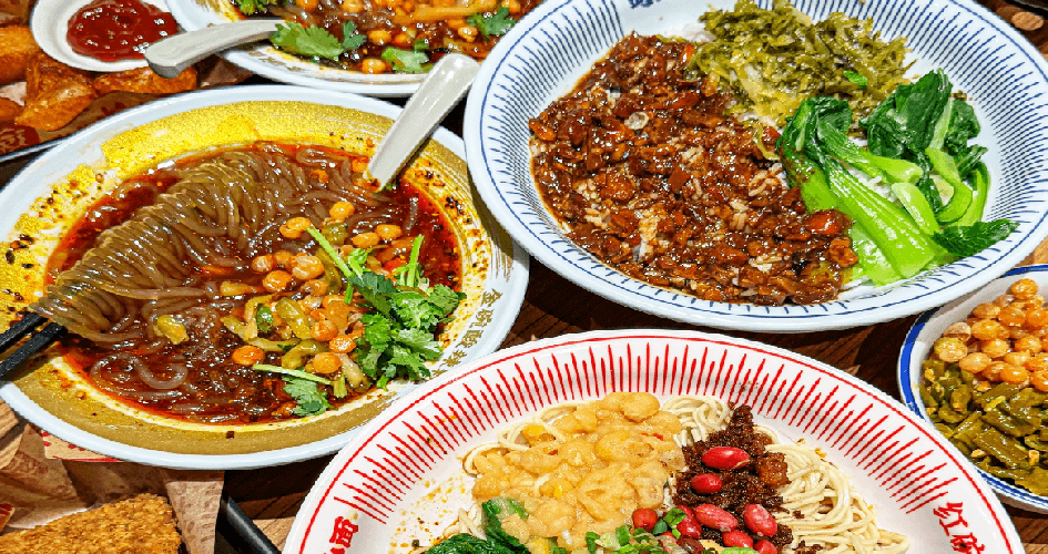 Delicacies at Bayi Delicious Food Street