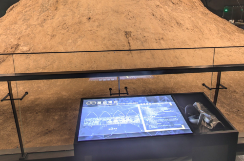 Virtual reality glasses at Xu Xianxiu's tomb