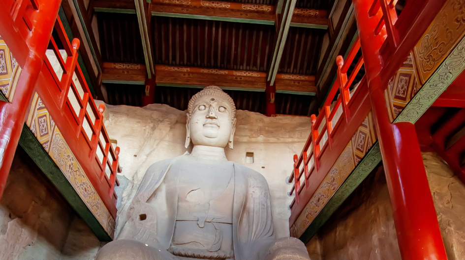 The Buddha of Tianlongshan Grottoes