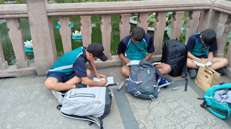 Students Taking Notes