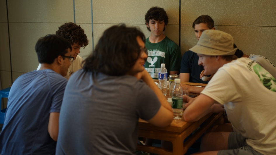 Students Tasting Tea