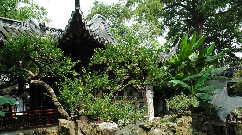 The beautiful scenery of Yu Garden