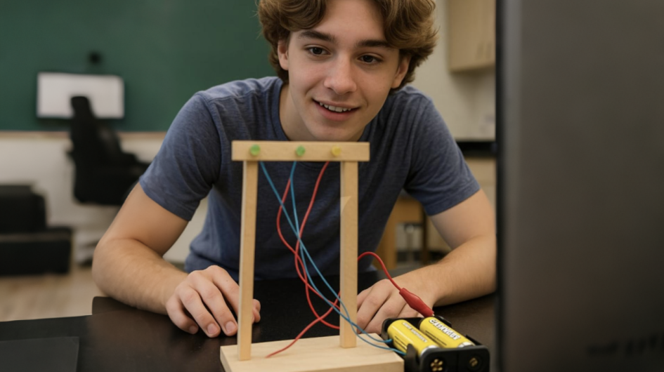 Build traffic signal circuits