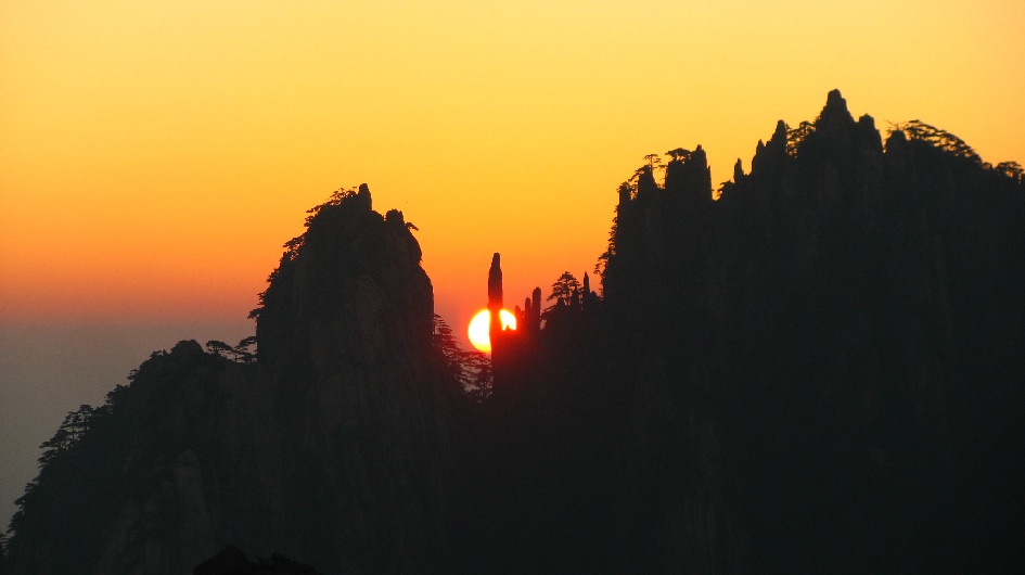 Huangshan Sunset