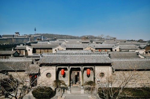 Panoramic view of Wang Family Compound