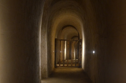 The underground passages of Zhangbi Ancient Castle