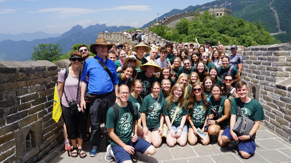 Group Photo of the Mutianyu Great Wall