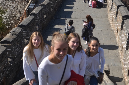 Hiking on the Great Wall