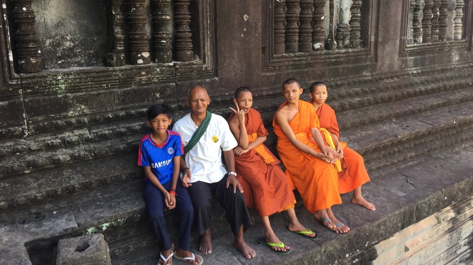 Opportunity to Talk with Monks at Angkor Wat