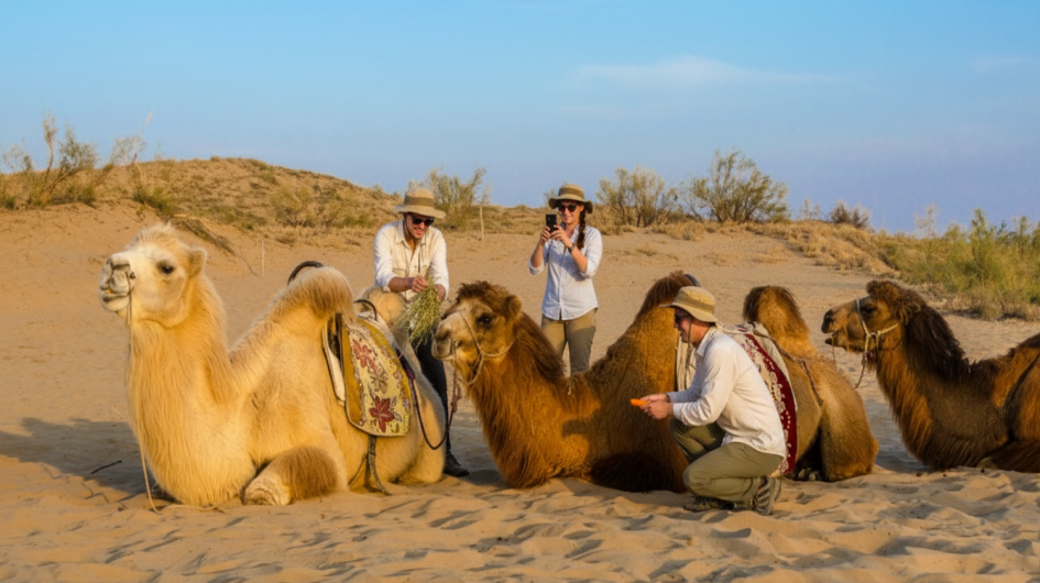 Experience of Feeding Camels