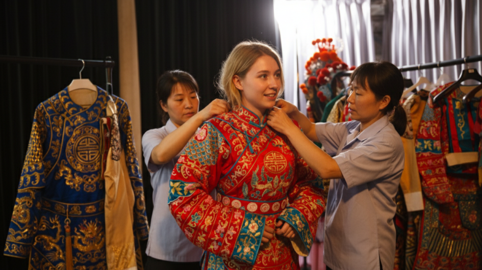 Sichuan Opera role-playing