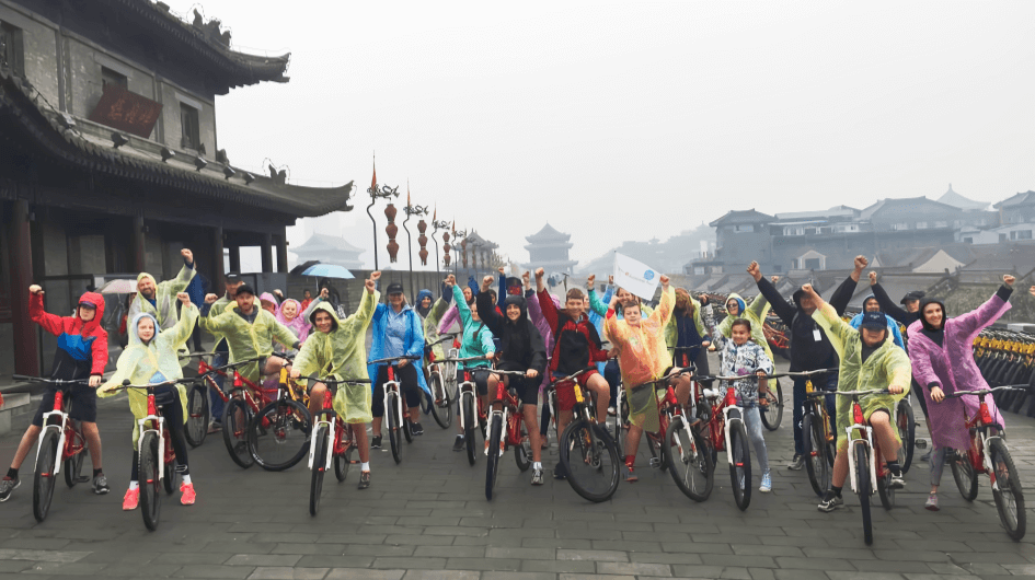 Biking along the Ancient City Wall