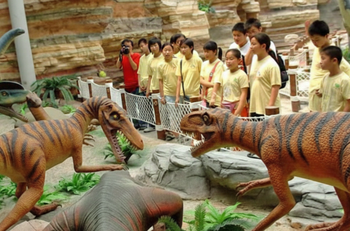 Night Stay in a Dinosaur Museum